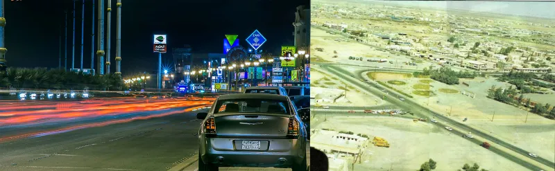 شاهد| كيف تغيرت ملامح المملكة على مدار ٥٠ عاما !