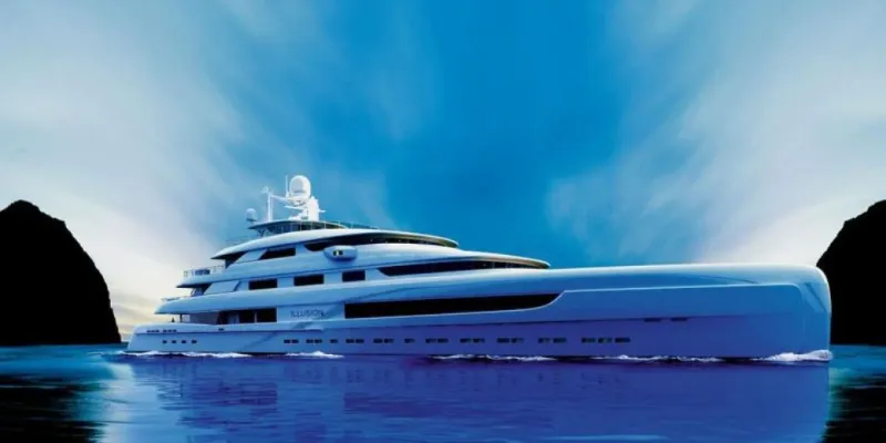 بقيمة 45 مليون دولار .. أكبر يخت صيني مكون من ستة طوابق (فيديو)