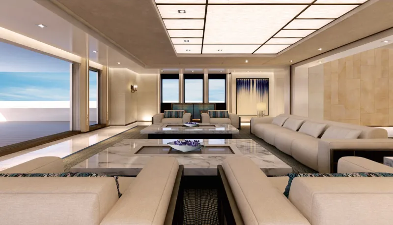 بقيمة 45 مليون دولار .. أكبر يخت صيني مكون من ستة طوابق (فيديو)