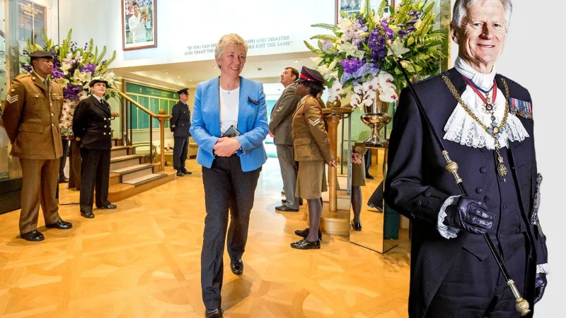 للمرة الأولى منذ 650 عاما ..امرأة تتولى منصب «بلاك رود» في البرلمان البريطاني (فيديو)