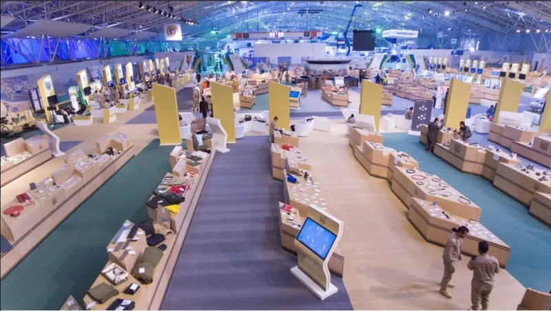 شاهد| تجهيزات معرض «أفد 2018» لدعم الصناعة المحلية بالمملكة