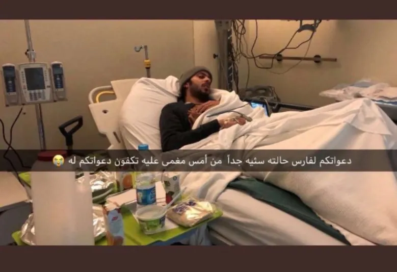 #دعواتكم_لفارس_البشيري_بالشفاء.. هكذا دعم رواد تويتر الفنان الشاب ! 