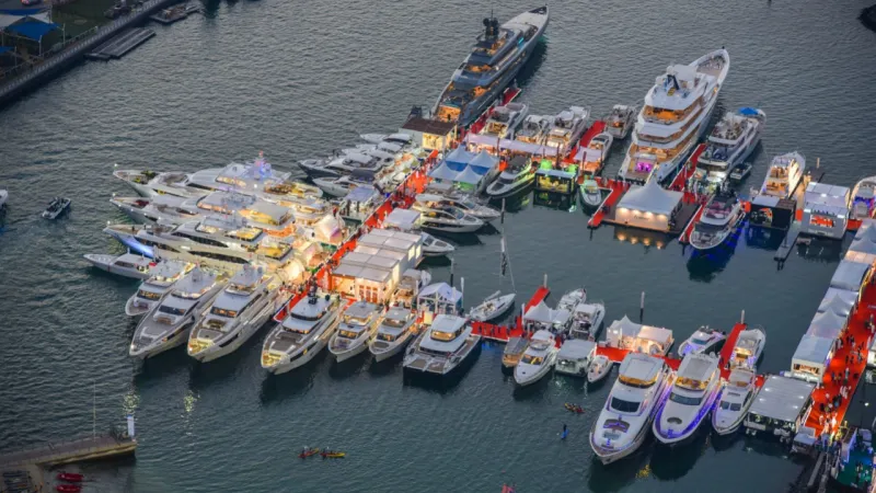 انطلاق معرض دبي العالمي للقوارب 2018 