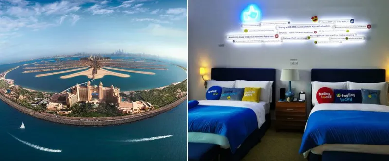 إطلاق أول جناح فندقي للتواصل الاجتماعي في العالم (صور)