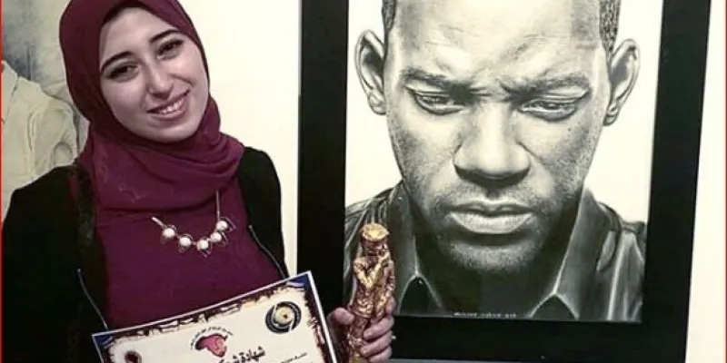 النجم العالمي ويل سميث يشيد برسامة مصرية.. والسبب