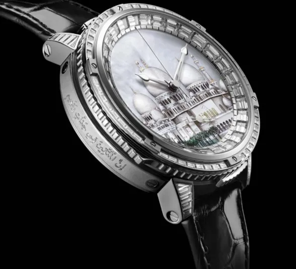 «لويس موينيت» يحتفل بعام زايد بساعة سعرها 7.5 مليون درهم (صور) 