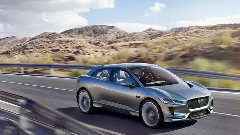 I-PACE Concept من جاكوار.. تحول جذري في عالم السيارات الكهربائية