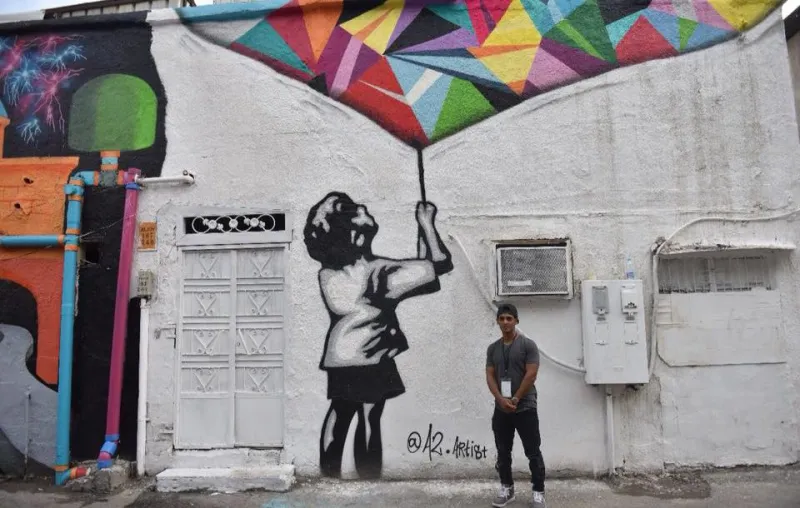 بأيادٍ سعودية.. تزيين الأحياء والبيوت الشعبية القديمة وتحويلها إلى لوحات فنية وتشكيلية 