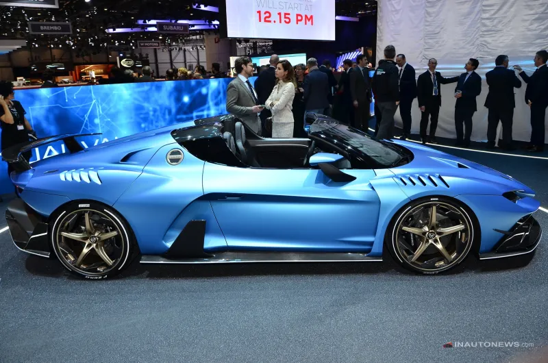 Italdesign Zerouno.. قدرات صاروخية وتصميم مستوحى من «لامبورجيني»