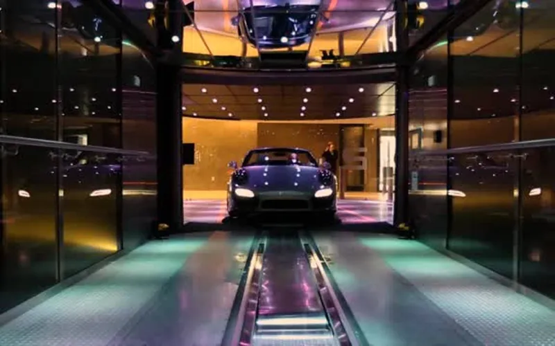 برج «بورشه» للأثرياء ومحبي السيارات الفاخرة (فيديو) 