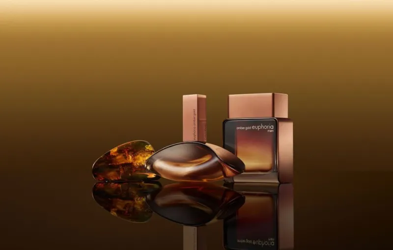 euphoria amber gold Calvin Klein.. عطر غامض وسط دفء الليالي العربية