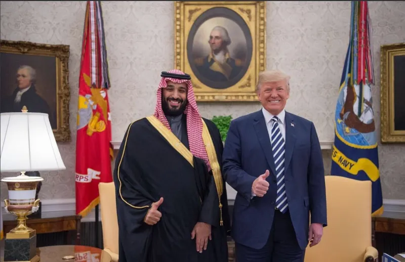 #محمد_بن_سلمان_يلتقي_ترامب.. بماذا وصف الرئيس الأمريكي صداقته مع ولي العهد ؟ (فيديو) #محمد_بن_سلمان_يلتقي_ترامب.. بماذا وصف الرئيس الأمريكي صداقته مع ولي العهد ؟ (فيديو)