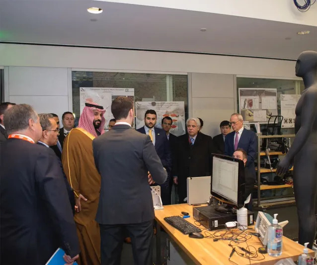 ولي العهد يشهد في بوسطن توقيع اتفاقيات تقنية وبحثية (صور)