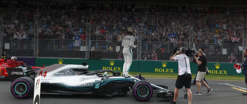 شاهد| لحظة فوز فيراري بأولى سباقات «الفورمولا 1» 2018