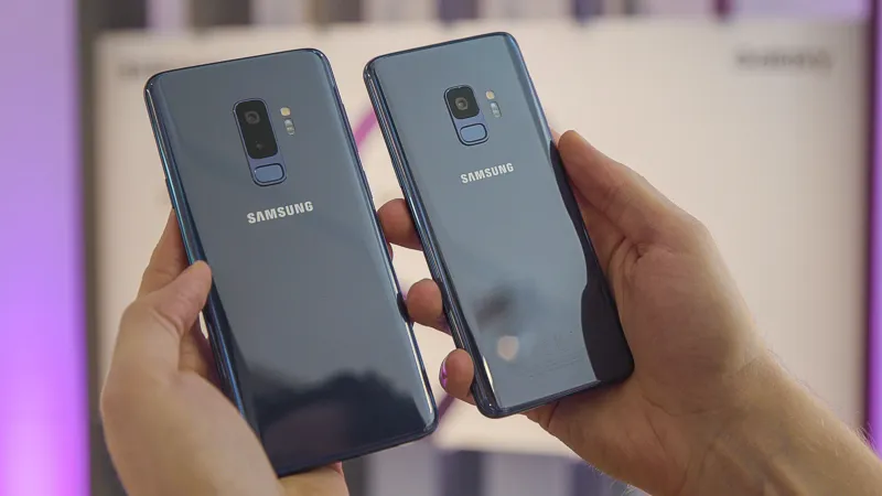 مقارنة بين مواصفات هاتفي S9+ وGalaxy S9 من سامسونج