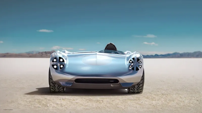 «la bandita» أول سيارة فاخرة في العالم بتصميم الواقع الافتراضي (فيديو)