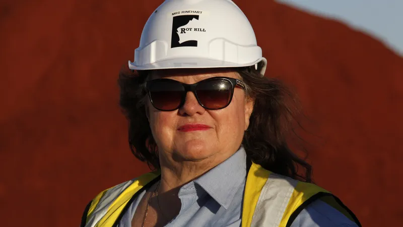 جينا رينهارت.. أغنى مواطنة في أستراليا