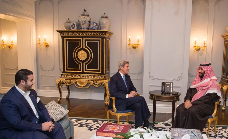 شاهد| الأمير محمد بن سلمان يلتقي أعضاء النادي الاقتصادي في نيويورك 