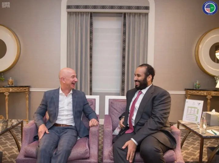 32 شخصية هامه التقاها الأمير محمد بن سلمان في جولته بأمريكا.. تعرف عليهم  