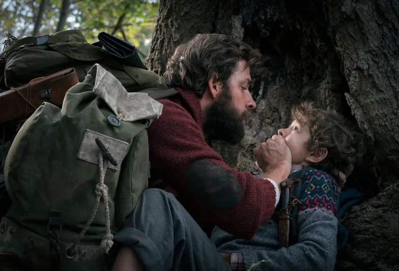 منزل صغير يقتحمه مجموعة من الأشباح في «A Quiet Place» (فيديو)