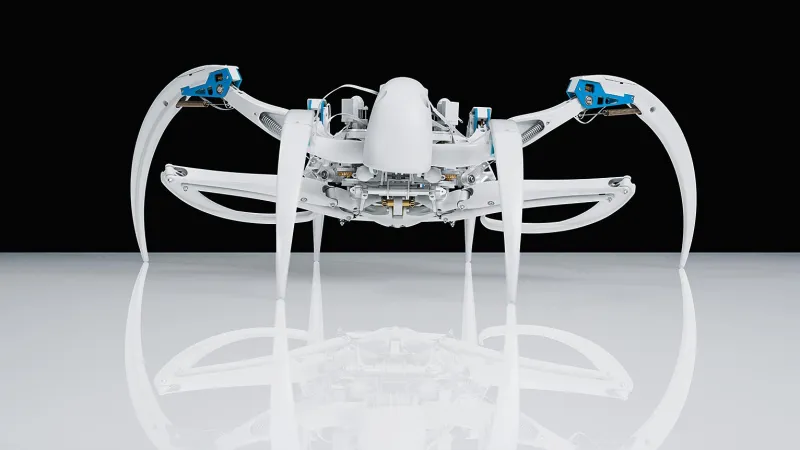 شاهد| spindly spindly الروبوت العنكبوت