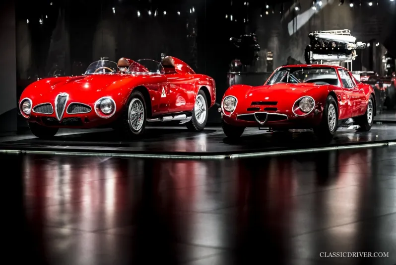 أروع السيارات الأنيقة داخل متحف «ألفاروميو» (فيديو)