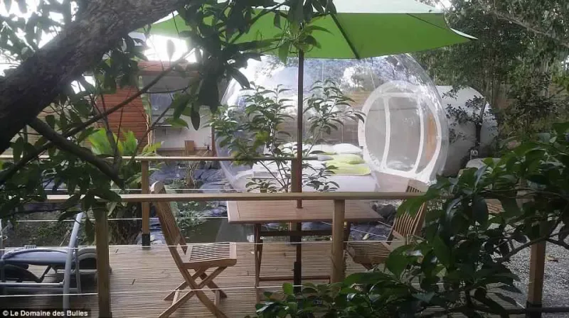 فندق «Bubble» مُتعه العيش وسط الطبيعة (صور)