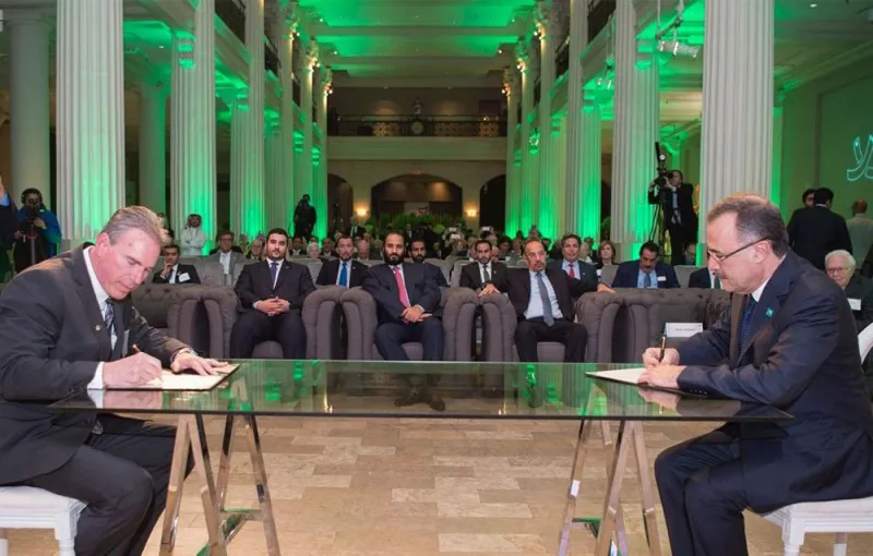 زيارة ولي العهد السعودي محمد بن سلمان التاريخية الى أميركا (إنفوجراف)