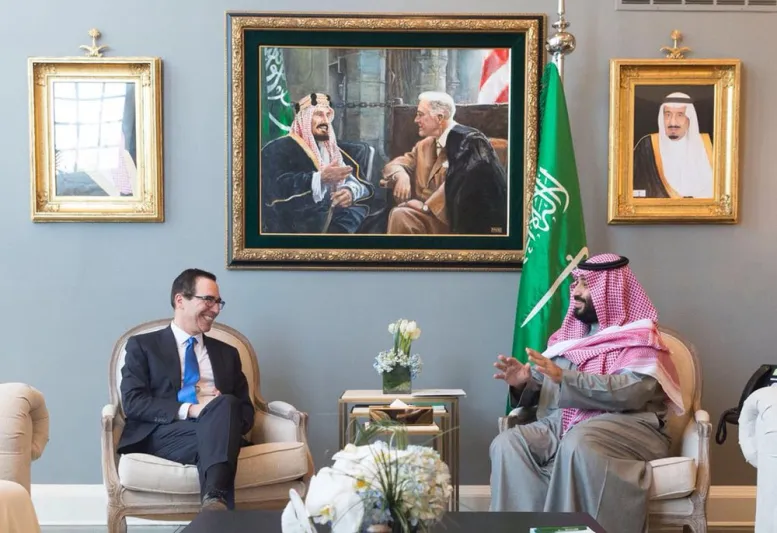 زيارة ولي العهد السعودي محمد بن سلمان التاريخية الى أميركا (إنفوجراف)