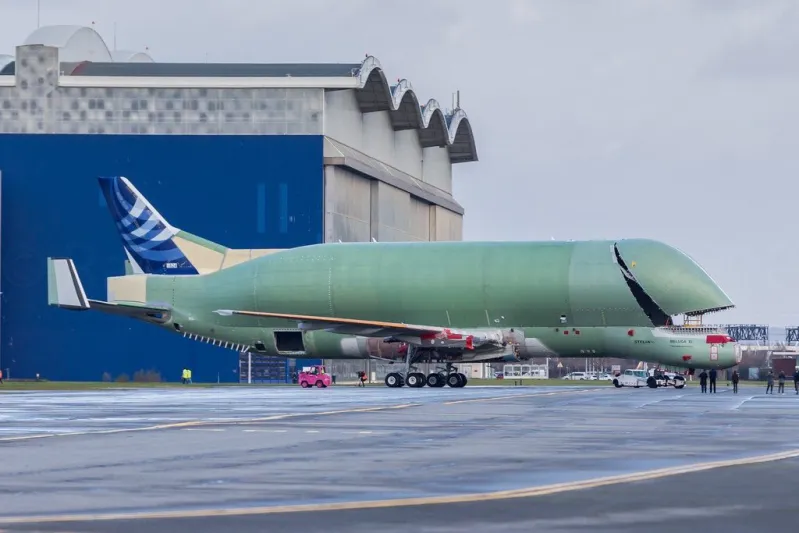 «Beluga XL» عملاق إيرباص الجديد (فيديو)