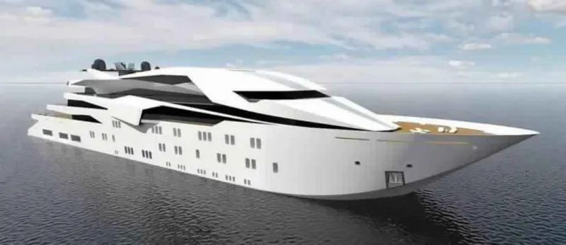 «مشروع # 4».. يخت المستقبل الفاخر بطول 127 م (صور)