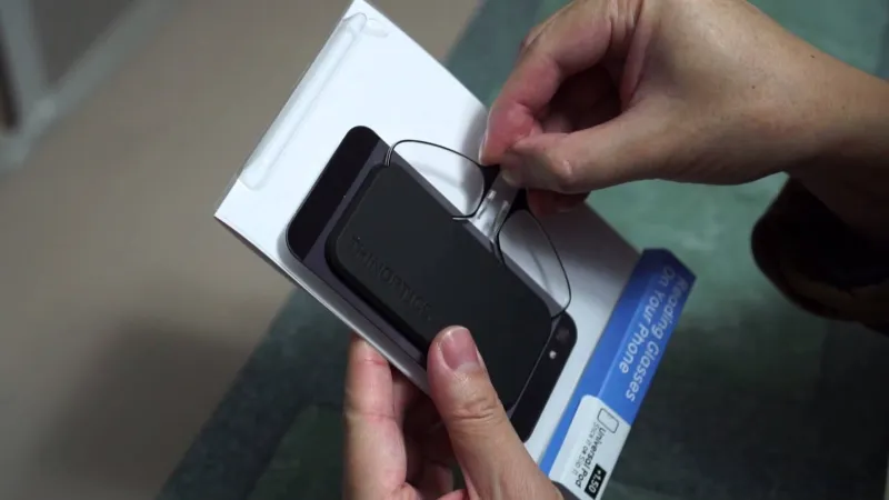 شاهد/ نظارات  Thinoptics خفيفة الوزن وقابلة للطي ومضادة للكسر