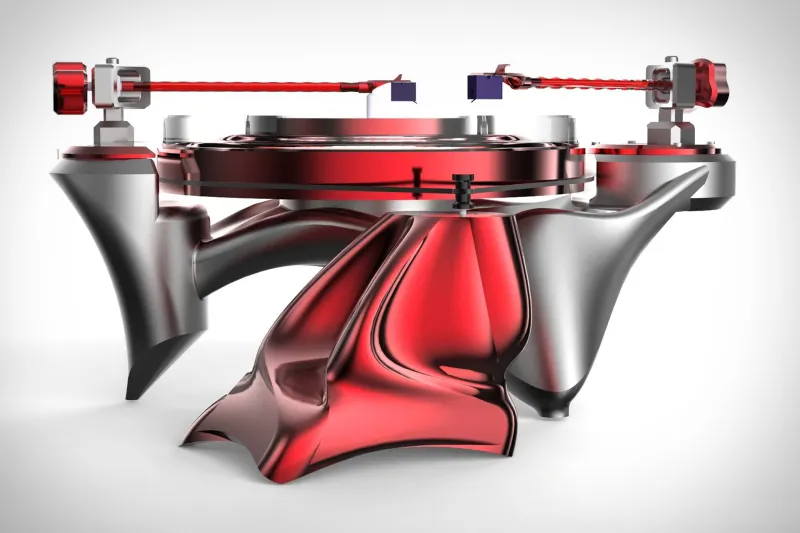 شاهد/ طاولة بمنحنيات جذابة وتصميم متموج  سيذهلك سعرها!