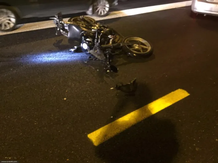 فيديو| حادث دراجة نارية غريب!