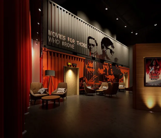 تناول الطعام وشاهد أحدث الأفلام.. تعرف على أول مطعم سينمائي بالشرق الأوسط