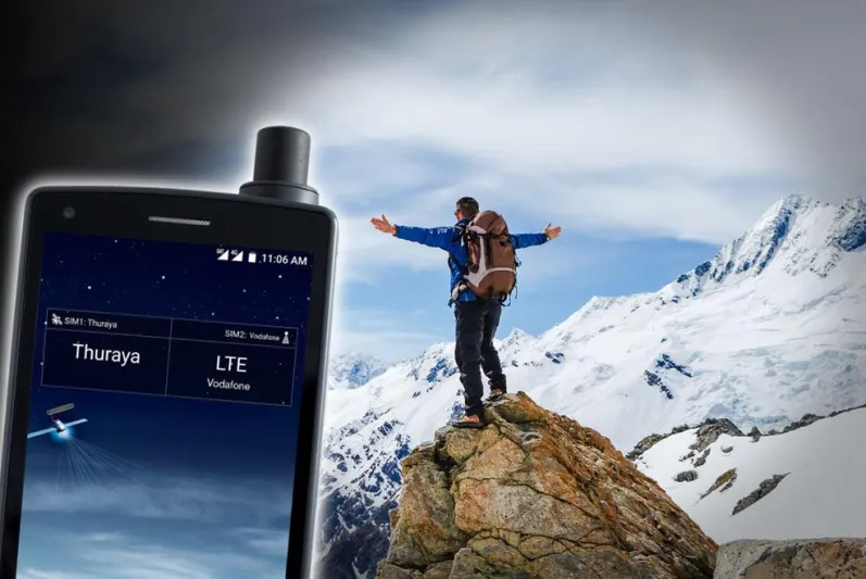 «Thuraya X5-Touch» أول هاتف أندرويد متصل بالأقمار الصناعية في العالم (فيديو)