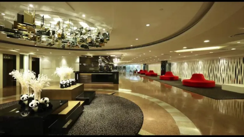 فندق صيني كل شيء فيه على شكل الباندا