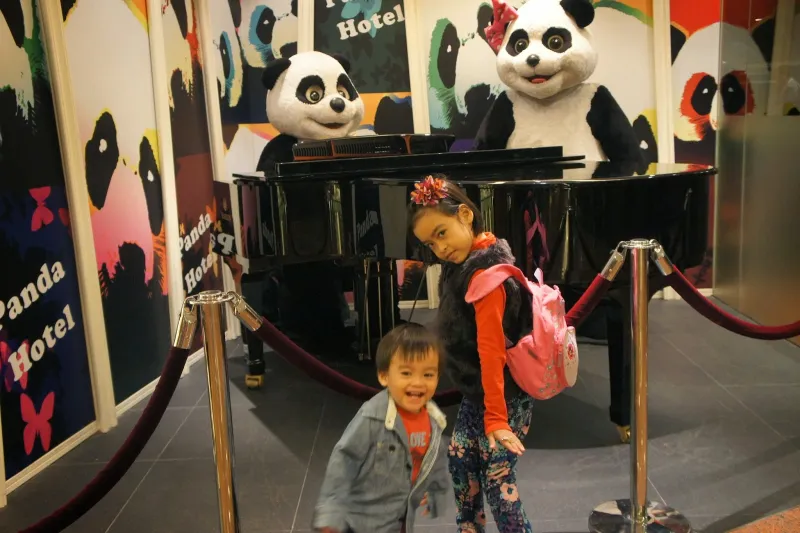 فندق صيني كل شيء فيه على شكل الباندا