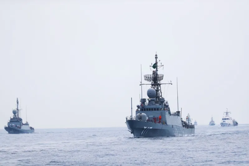 #درع_الخليج_المشترك1.. خادم الحرمين والقادة العرب يشهدون ختام التدريب بالمملكة (فيديو وصور)