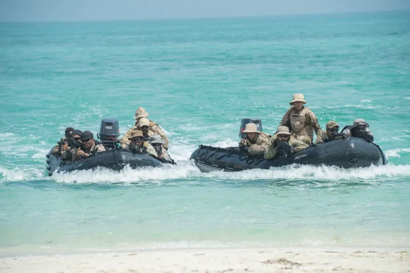 #درع_الخليج_المشترك1.. خادم الحرمين والقادة العرب يشهدون ختام التدريب بالمملكة (فيديو وصور)