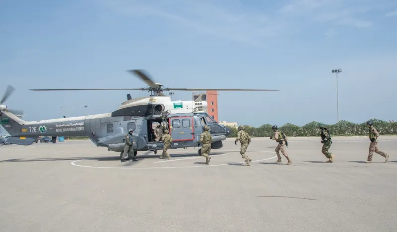 #درع_الخليج_المشترك1.. خادم الحرمين والقادة العرب يشهدون ختام التدريب بالمملكة (فيديو وصور)