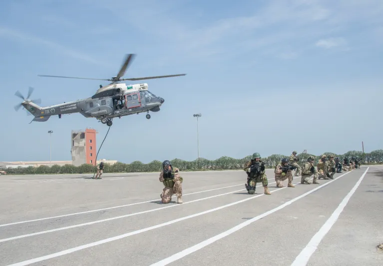 #درع_الخليج_المشترك1.. خادم الحرمين والقادة العرب يشهدون ختام التدريب بالمملكة (فيديو وصور)