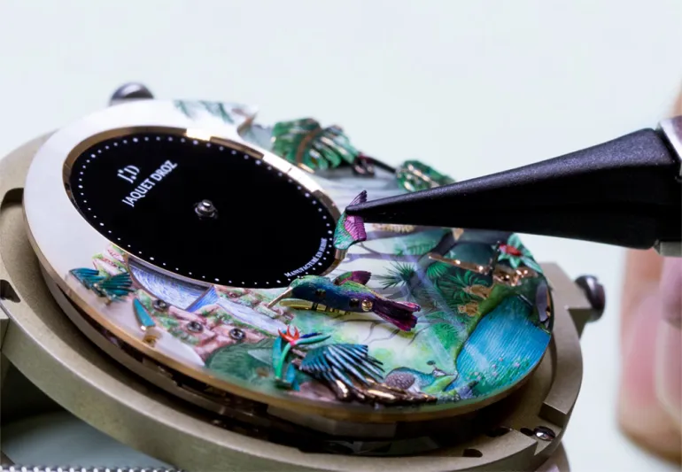 ساعة TROPICAL BIRD REPEATER.. رحلةٌ إلى الجنّة 