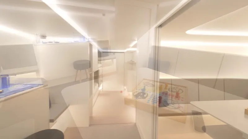 شاهد| مقصورات خاصة في طائرات «إيرباص» الجديدة 