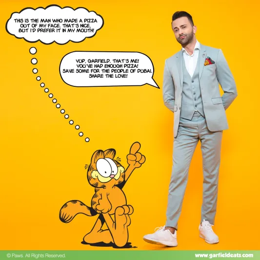 لأول مرة في دبي.. إطلاق "GarfieldEats" المطعم الرقمي الأول من نوعه في العالم