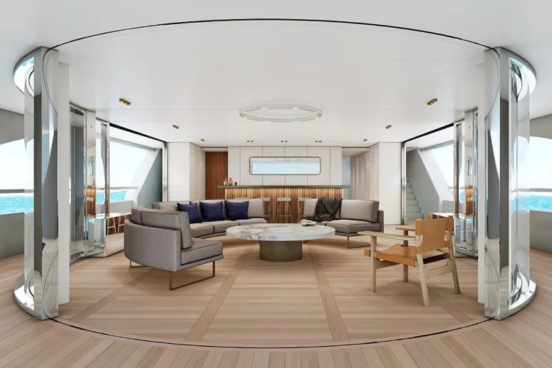 يخت «Oasis 135» الفاخر.. ثورة حقيقية في عالم اليخوت (صور)