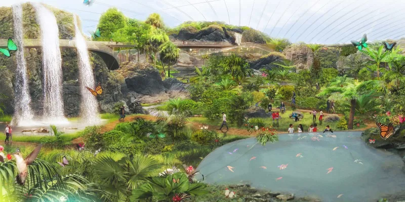 تروبيكاليا.. جنة استوائية في قلب فرنسا