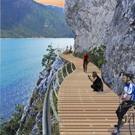 شاهد| غاردا باي بايك.. أطول ممر دائري للدراجات في العالم