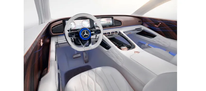 كيف كان الظهور العالمي الأول لسيارة "فيجين مرسيدس-مايباخ ألتيميت لاكشري" ؟