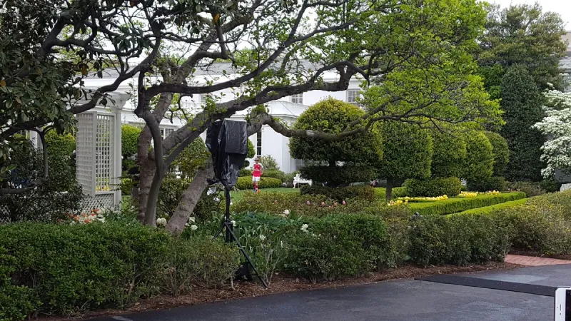 ما لم تشاهده من قبل في البيت الأبيض !